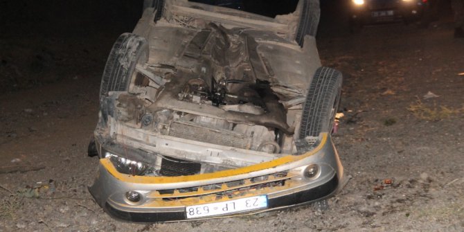 Elazığ’da trafik kazası: 1 ölü 3 yaralı