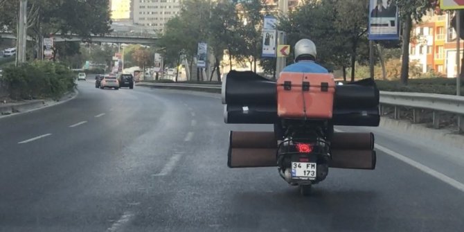 İstanbul’da tehlikeli yolculuk kamerada