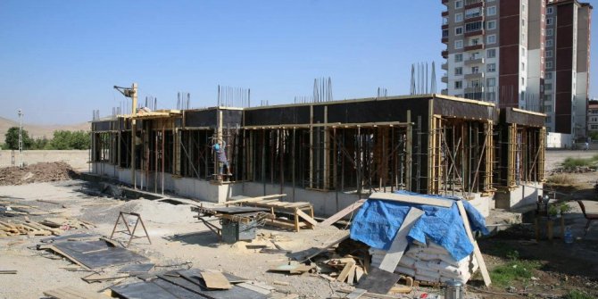 Gesi’ye emniyet binası inşa ediliyor