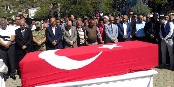 Şehit işçi Osmaniye’de toprağa verildi