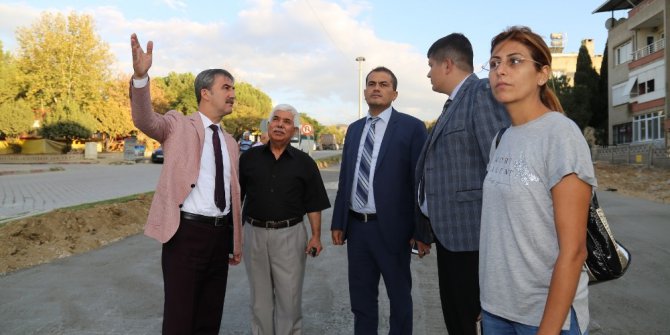 Başkan Şirin prestij caddelerini inceledi