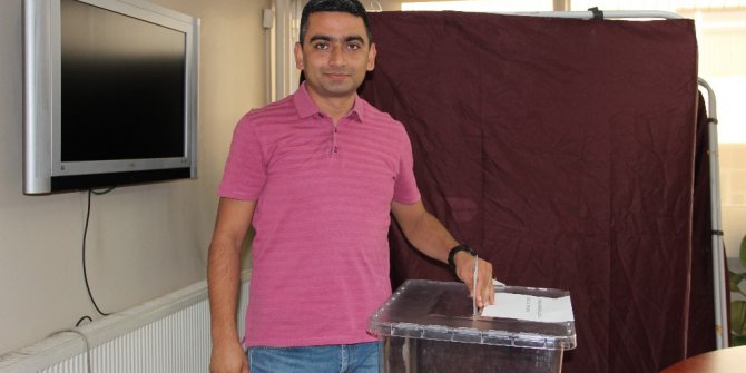 Eczacılar sandık başına gitti