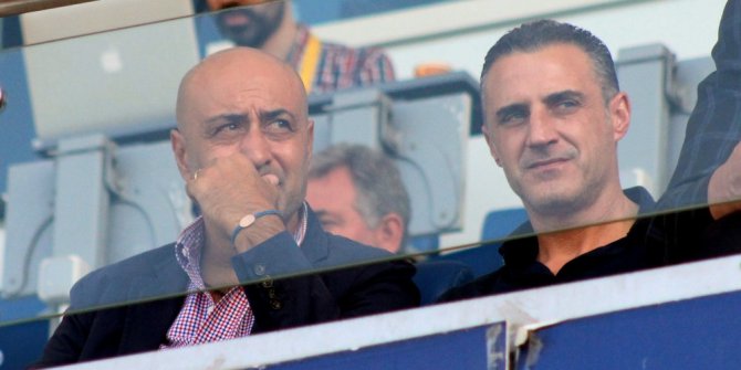 Milli Takım heyeti Kasımpaşa - Kayserispor maçında