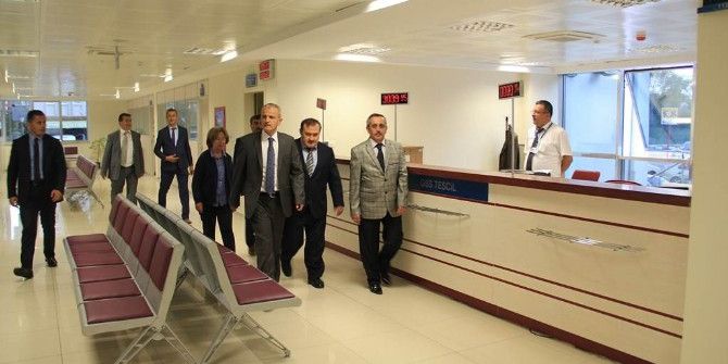 Vali Nusret Dirim Sgk’nın Yeni Binasını İnceledi