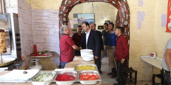 Çiftçi Birecik’teki dış cephe düzenleme çalışmalarını inceledi