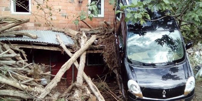 Giresun’un Eynesil İlçesinde Selin Bilançosu Kapalı Köy Yollarının Açılması İle Yavaş Yavaş Ortaya Çıkıyor