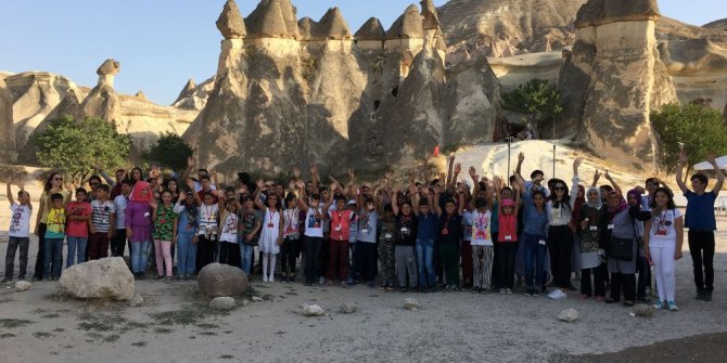 Altındağlı çocuklardan Kapadokya çıkarması