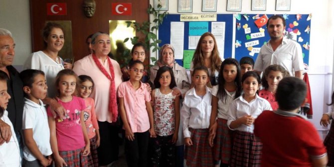 Tunceli’de okullara yardım