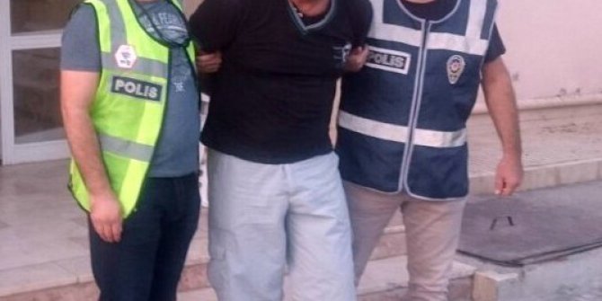 Suç makinesi vurularak yakalandı