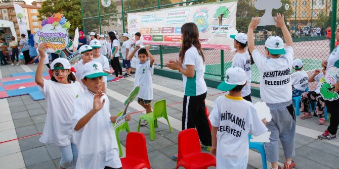 Şehitkamil’de parklar sportmen çocukları ağırlıyor