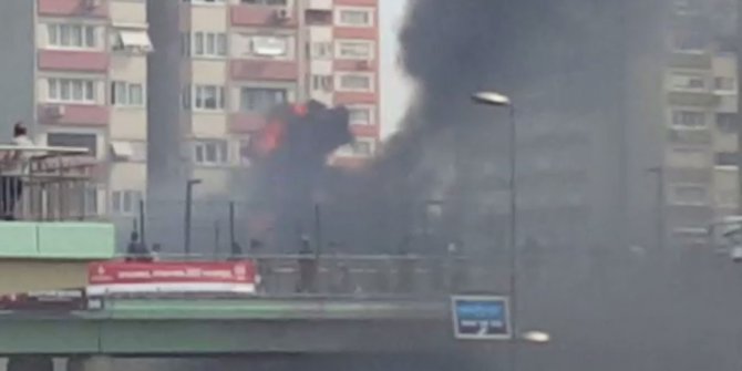 Ataköy Metrosu’nda yangın paniği