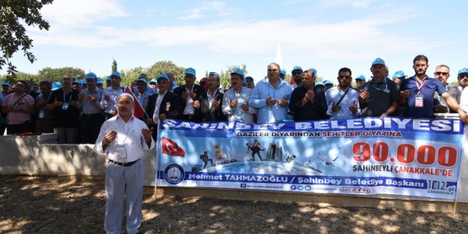 Gaziler ecdatlarıyla buluştu