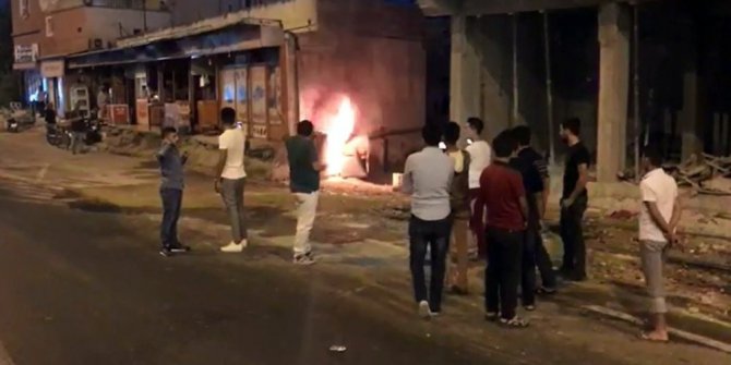 Elektrik panosunda çıkan yangın korkuttu
