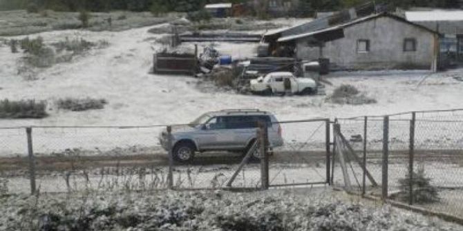 Bolu’nun Gerede İlçesine Sezonun İlk Karı Yağdı