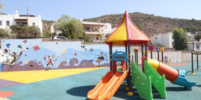 Kumbahçe Cevri Kaptan Sokak’taki park yenilendi