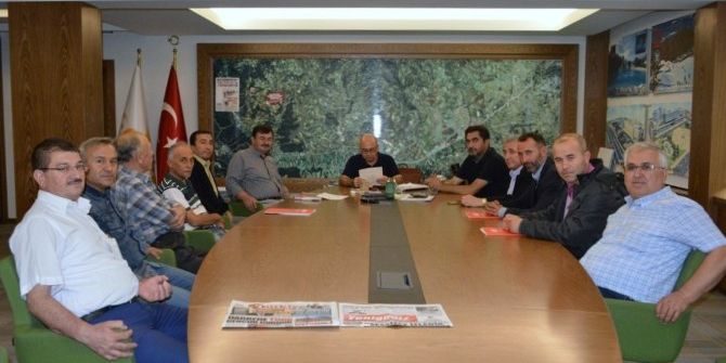 Gediz Amatör Spor Kulüp Başkanlarından Başkan Saroğlu’na Ziyaret