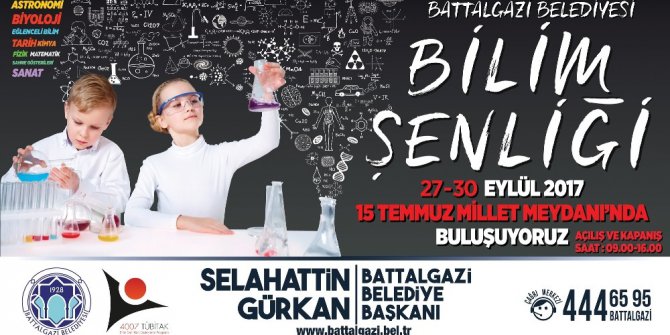 Bilim Şenliği 27 Eylül’de başlıyor