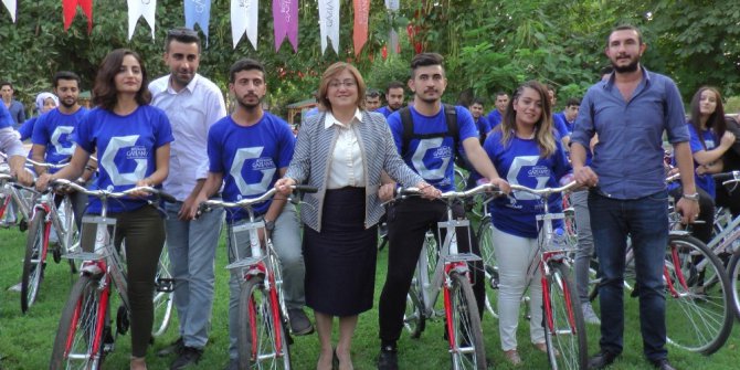 Gaziantep’te 200 bisiklet ile ‘Sağlık İçin Pedalla’ etkinliği