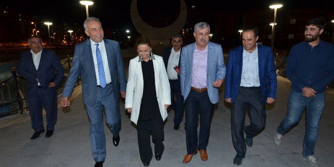 Çalık ‘15 Temmuz Milli İrade Anıtı’nda İncelemelerde Bulundu