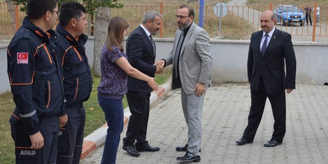 Milletvekili Yel AFAD projeleri hakkında bilgi aldı