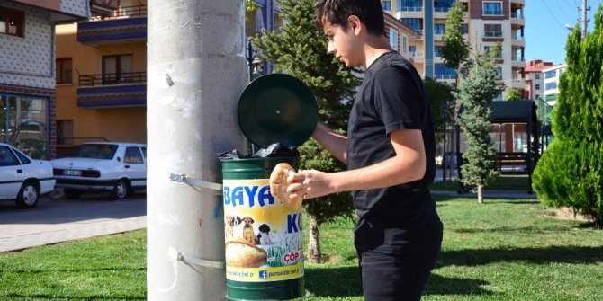 Pursaklar’da bayat ekmek kutusu uygulaması