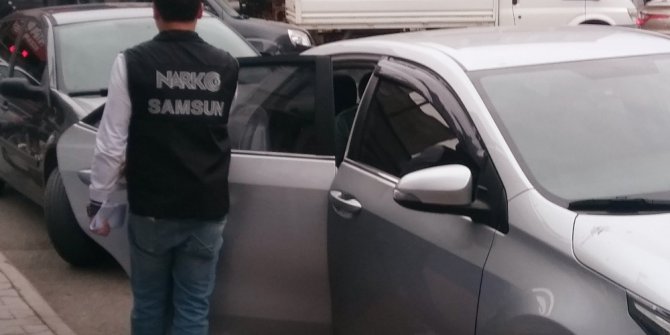 Bafra’da uyuşturucu operasyonu: 9 gözaltı