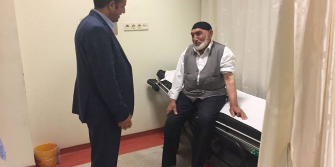 Başkan Toltar hasta ziyaretleri gerçekleştirdi