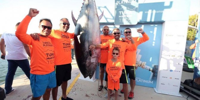 Uluslararası Balıkçılık Turnuvası’nda 295 kiloluk dev balık