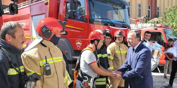 KSO Başkanı Kütükcü’den itfaiyecilere ziyaret