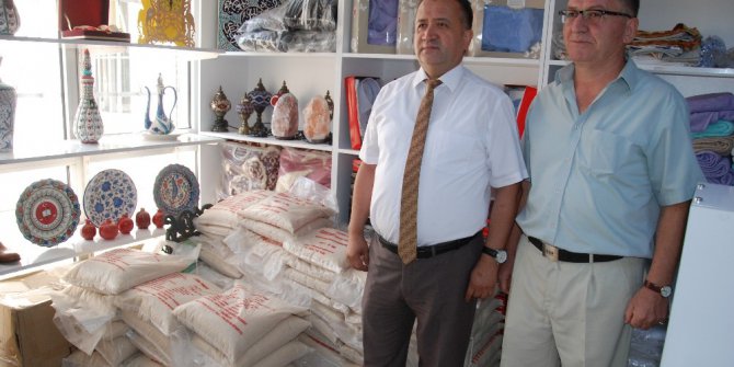 Mahkumların ürettiği 14 ton pirinç satışa sunuldu