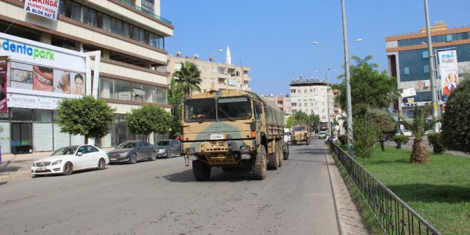Suriye sınıra askeri sevkiyat sürüyor