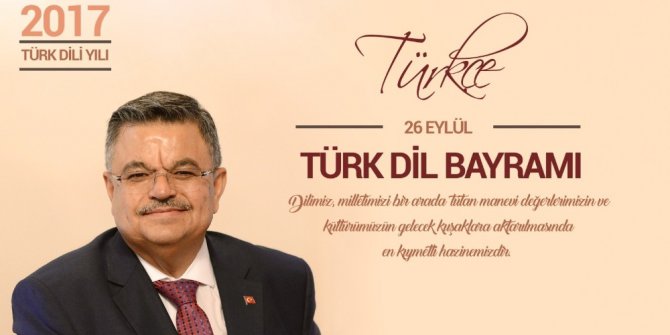 Başkan Yağcı’nın ‘Türk Dil Bayramı’ mesajı