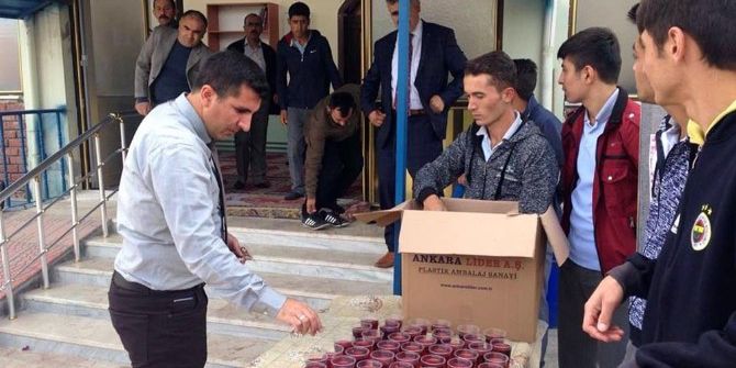 Sorgun’da Öğrenciler 15 Temmuz Şehitleri İçin Mevlit Okuttu