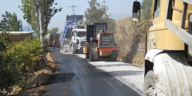 Fakırcalı yolu asfaltla buluştu