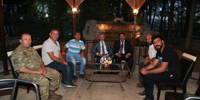 Tahmazoğlu: ‘‘Gazilerimize Minnettarız’’