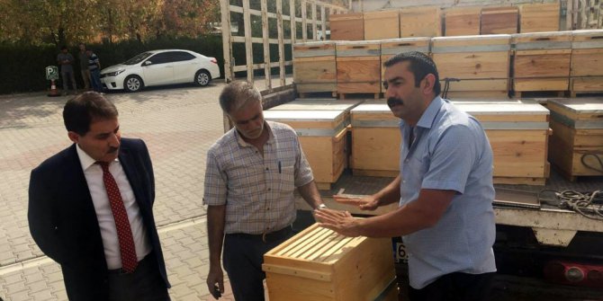 Tunceli’de 600 organik kovan dağıtıldı