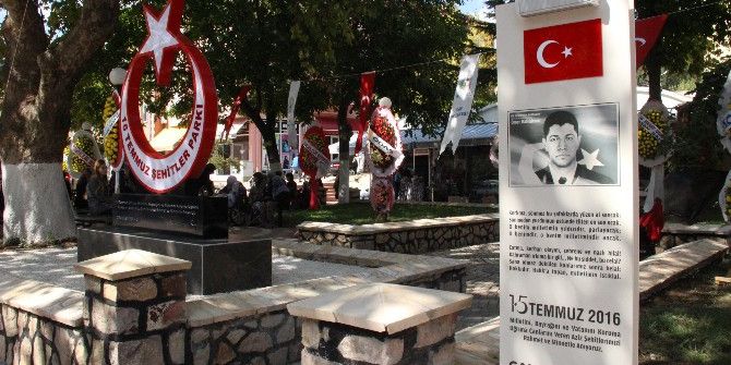 Çan’da ’15 Temmuz Şehitler Parkı’ Açıldı