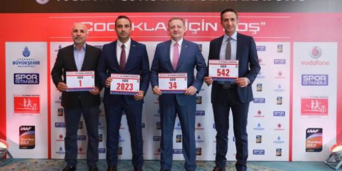 Vodafone 39. İstanbul Maratonu, çocuklar için koşulacak