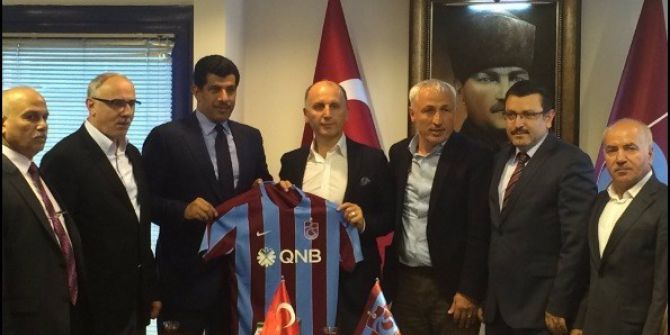 Katar’ın Ankara Büyükelçisi Al Şafi Trabzonspor’u Ziyaret Etti