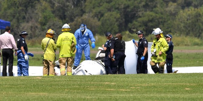 Avustralya’da uçak düştü: 2 ölü