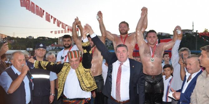 Yağlı güreşin merkezi Alaplı oldu
