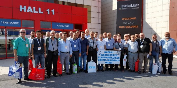 Nazillili elektrikçilerden İstanbul Light Fuarı çıkarması
