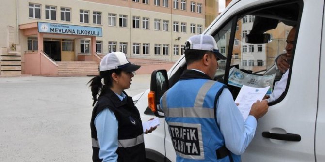 Tekirdağ’da öğrenci servisi denetimleri