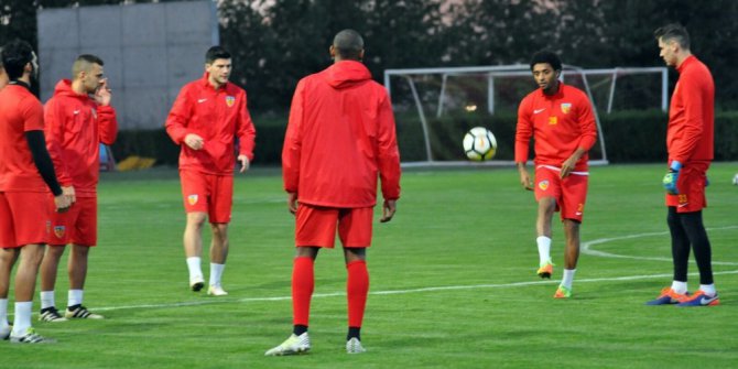Kayserispor, Bursasspor maçının hazırlıklarını sürdürüyor