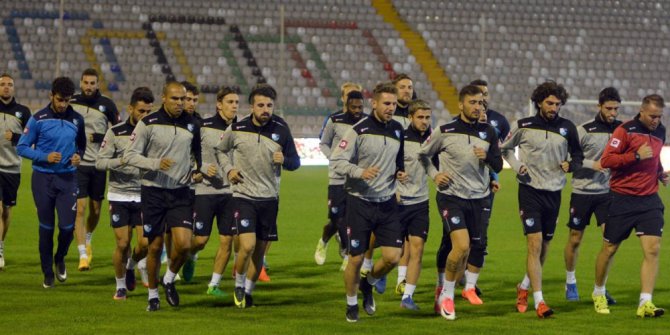 B.B Erzurumspor, Adanaspor maçı hazırlıklarına başladı