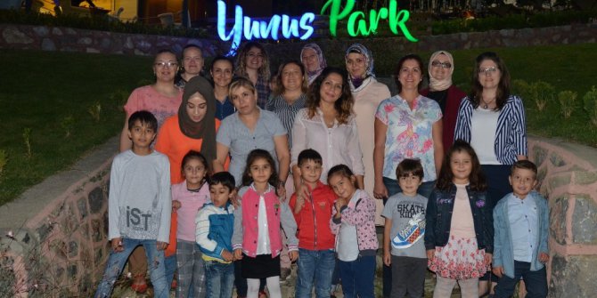 Yunusemreli minikler Tabiat Parkı’nı çok sevdi