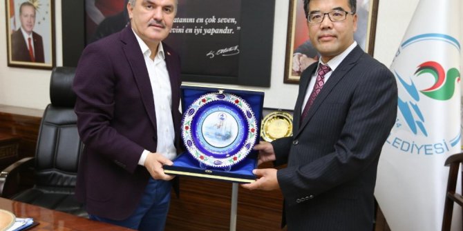 Çin’den Pamukkale’ye dostluk köprüsü kurmaya geldiler