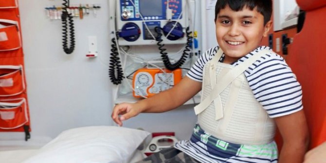 İstanbul’dan gelen 6 yaşındaki çocuk Denizli’de kalp ameliyatı oldu