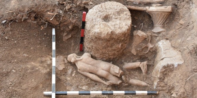 Pisidia Antiokheia’da yeni eserler bulundu