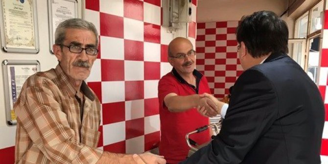 Milletvekili Aydemir, ticaret sektörünün nabzını tuttu